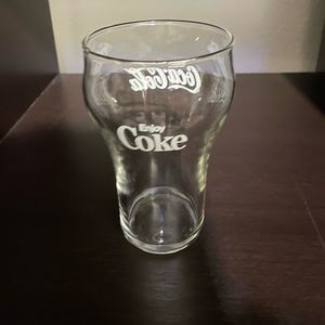 Small Enjoy Coca Cola drinking Glass.